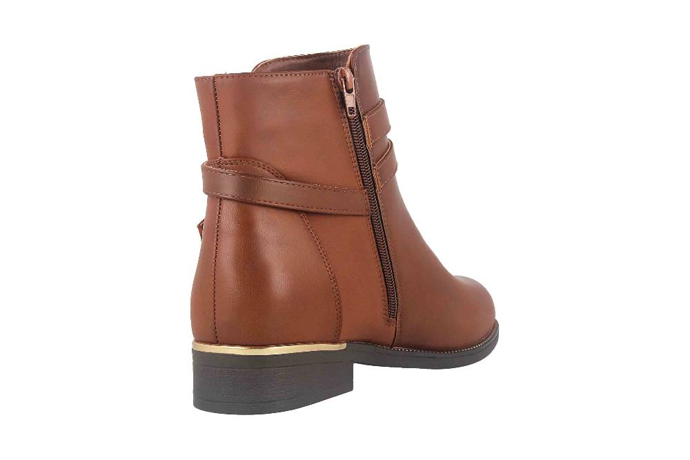 Fitters Footwear Sina Stiefeletten in Übergrößen Braun 2AA0211306 Cognac große Damenschuhe Meist gekauft