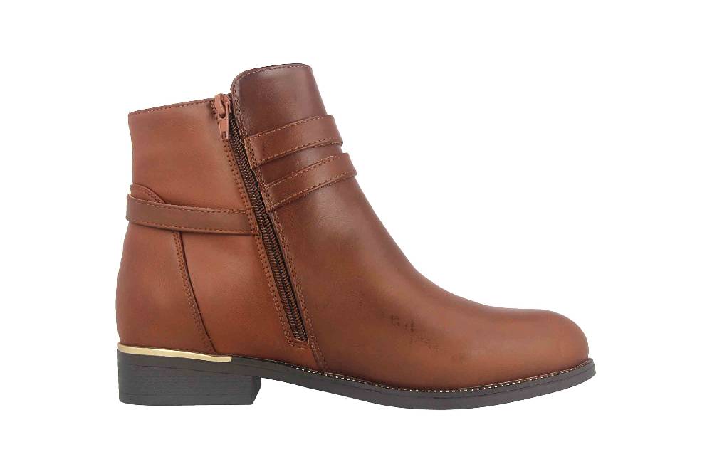 Fitters Footwear Sina Stiefeletten in Übergrößen Braun 2AA0211306 Cognac große Damenschuhe Meist gekauft