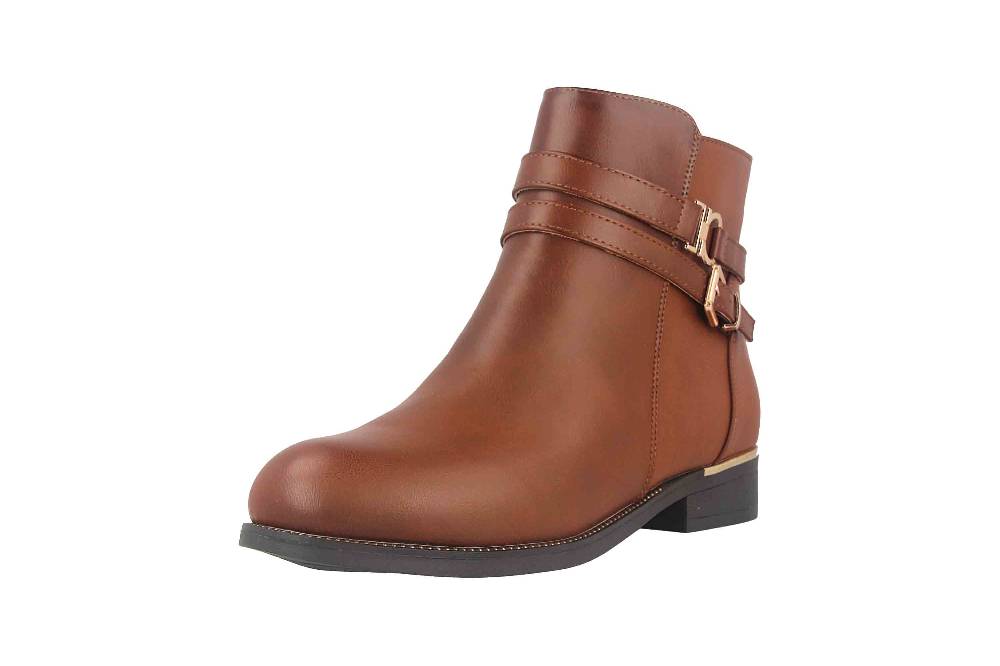 Fitters Footwear Sina Stiefeletten in Übergrößen Braun 2AA0211306 Cognac große Damenschuhe Meist gekauft