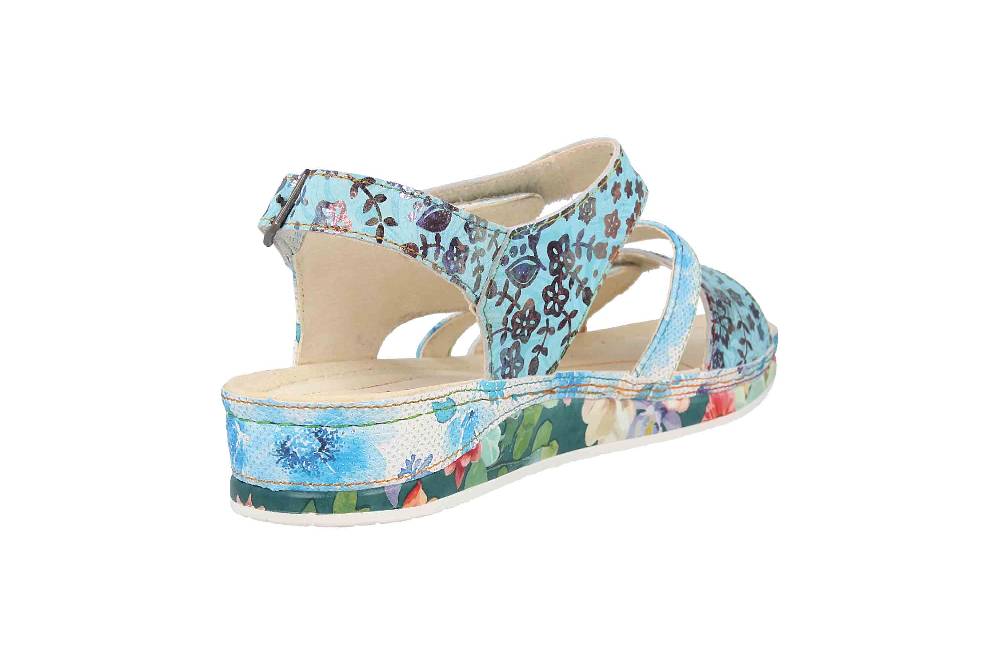 Laura Vita Sandalen in Übergrößen Mehrfarbig BRCUELO 06 Indigo große Damenschuhe Günstig kaufen