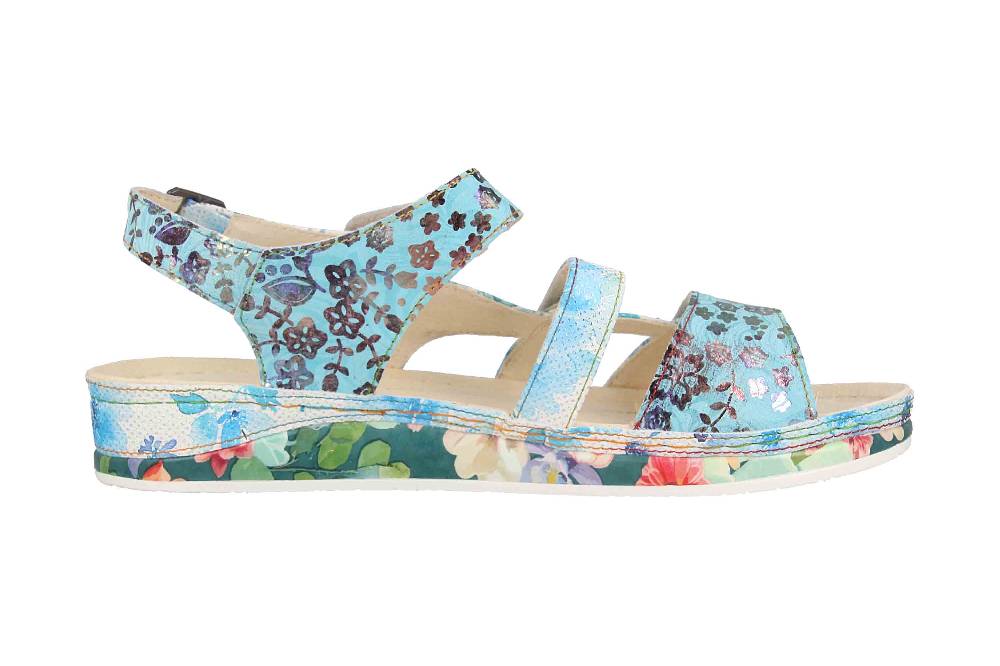 Laura Vita Sandalen in Übergrößen Mehrfarbig BRCUELO 06 Indigo große Damenschuhe Günstig kaufen