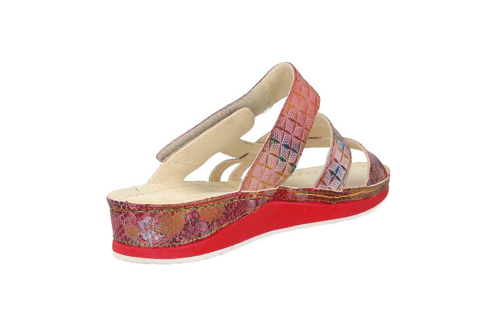 Laura Vita Pantoletten in Übergrößen Mehrfarbig BRUEL 05 Fushia große Damenschuhe Begrenztes Angebot