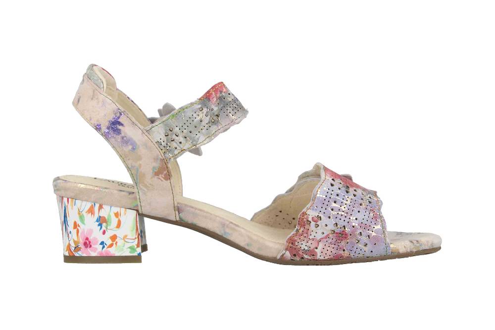 Laura Vita Sandaletten in Übergrößen Mehrfarbig HUCBIO 05 Gris große Damenschuhe Cyber Monday