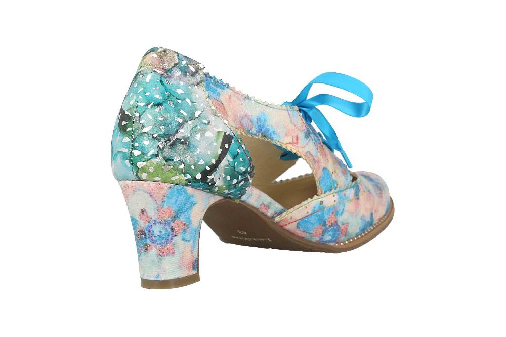 Laura Vita Pumps in Übergrößen Mehrfarbig ELCODIEO 0422 Indigo große Damenschuhe Muttertagsangebot