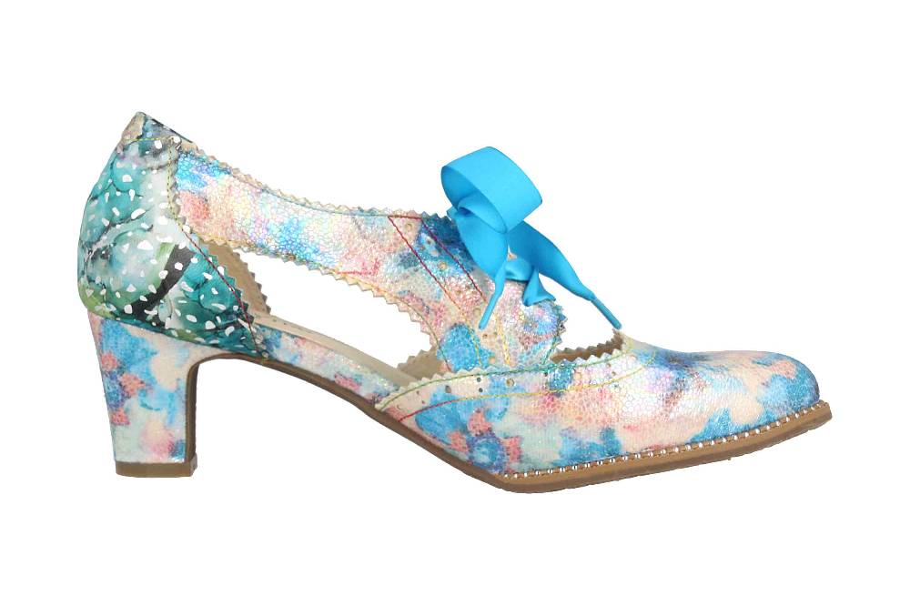 Laura Vita Pumps in Übergrößen Mehrfarbig ELCODIEO 0422 Indigo große Damenschuhe Muttertagsangebot