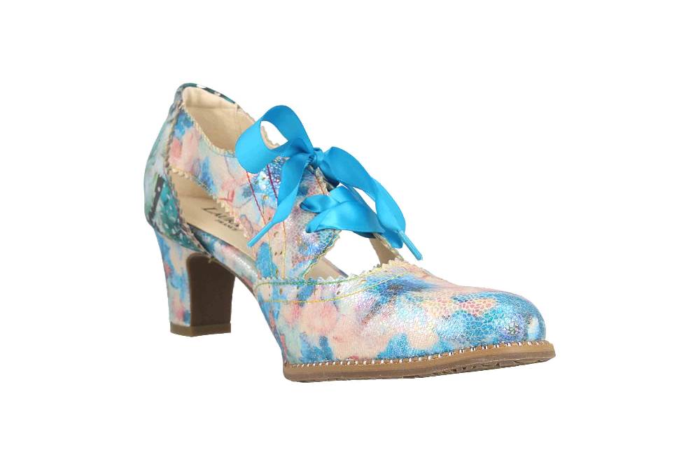Laura Vita Pumps in Übergrößen Mehrfarbig ELCODIEO 0422 Indigo große Damenschuhe Muttertagsangebot