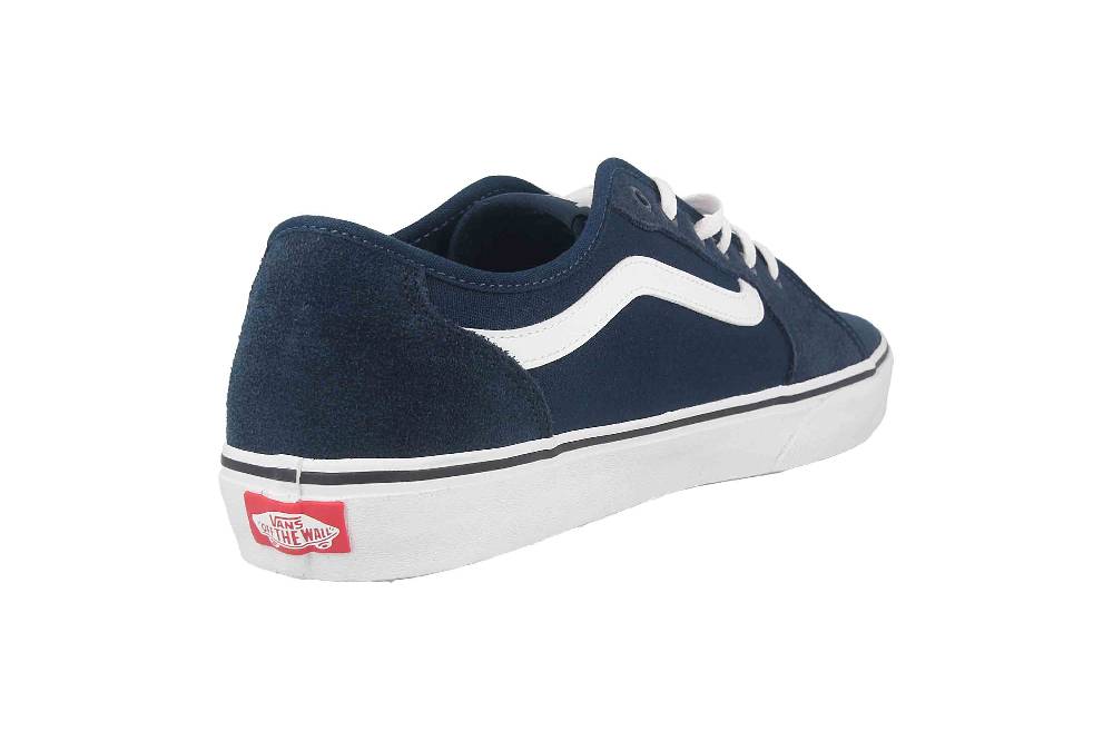 VANS MN Filmore Decon (SUEDE/CANVAS) DRS BL/WHT Sneaker in Übergrößen Blau VN0A3WKZ5M51 große Herrenschuhe Vatertagsangebot