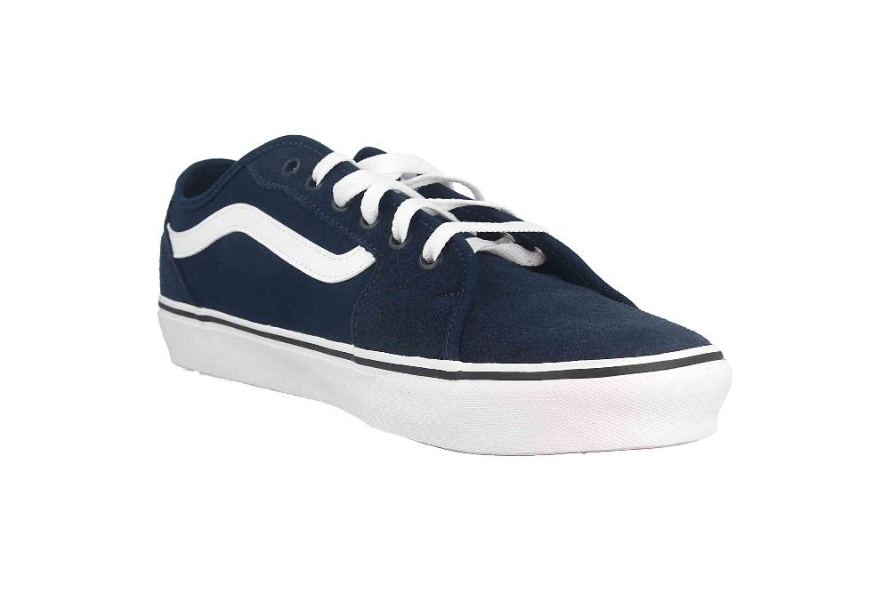 VANS MN Filmore Decon (SUEDE/CANVAS) DRS BL/WHT Sneaker in Übergrößen Blau VN0A3WKZ5M51 große Herrenschuhe Vatertagsangebot