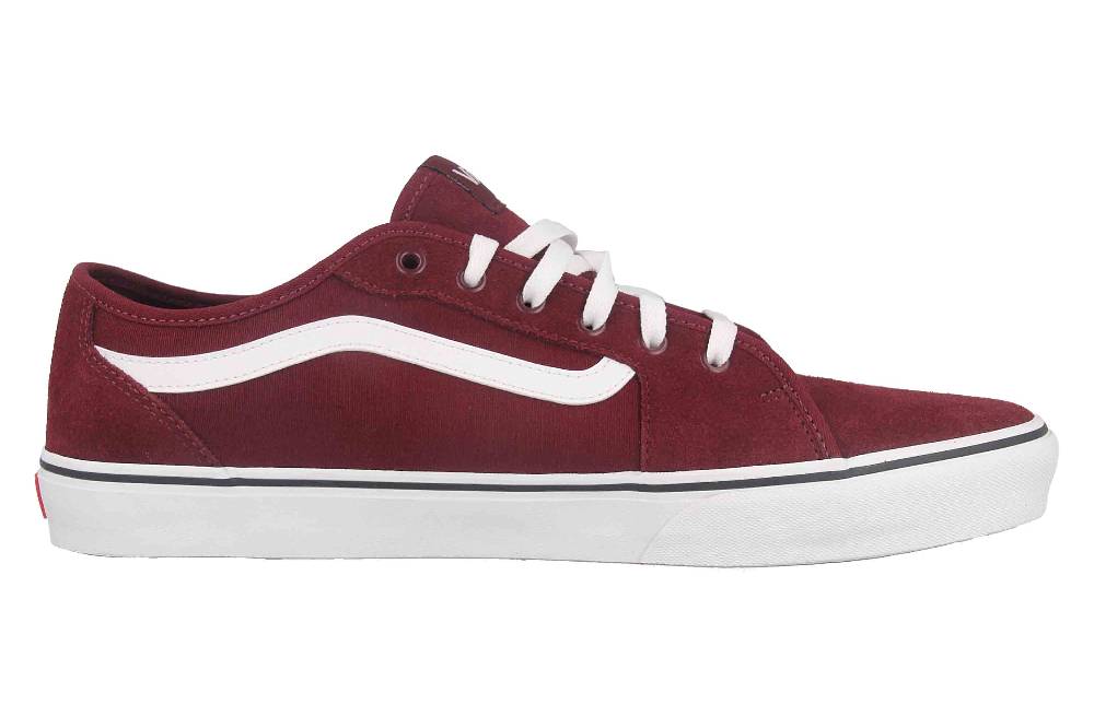 VANS MN Filmore Decon SUEDE/CANVAS (SUEDE/CANVAS)PRT RYL/WHT Sneaker in Übergrößen Rot VN0A3WKZ5LN1 große Herrenschuhe Valentinstagsangebot