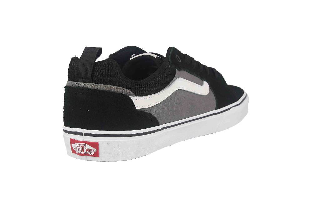 VANS MN Filmore SUEDE/CANVAS (SUEDE CANVAS) BLACK/PEWT Sneaker in Übergrößen Mehrfarbig VN0A3MTJT2J1 große Herrenschuhe Jubiläumsangebot