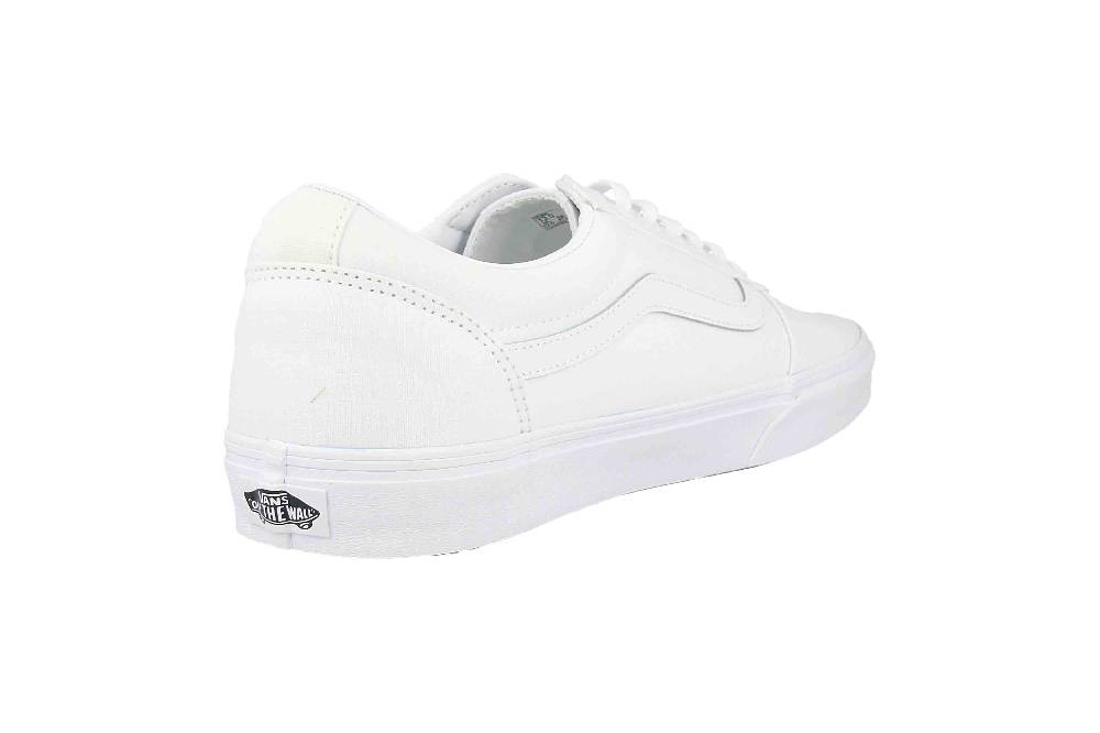 VANS MN Ward CANVAS (Canvas) white/white Sneaker in Übergrößen Weiß VN0A38DM7HN1 große Herrenschuhe Lagerräumung