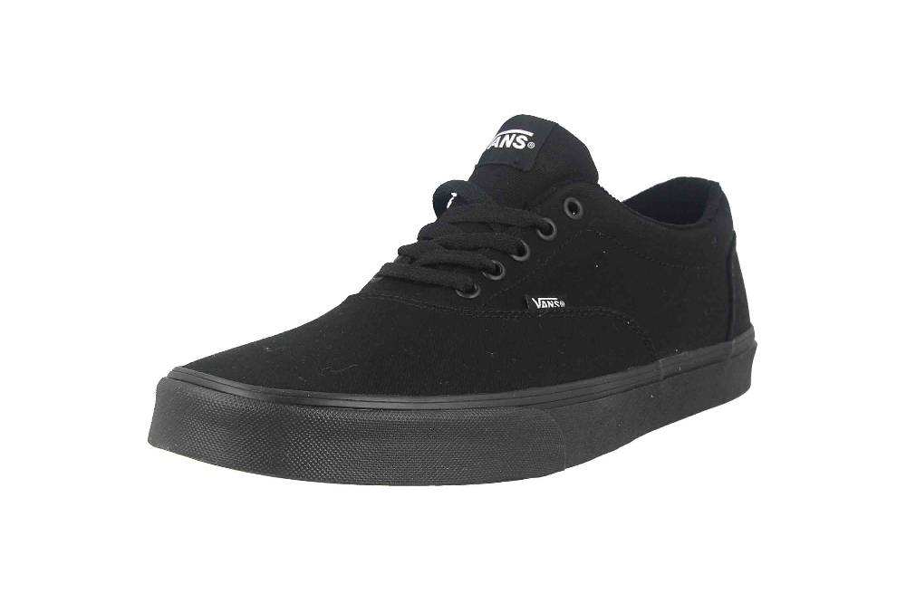 VANS MN Doheny (Canvas) Black/Black Sneaker in Übergrößen Schwarz VN0A3MTF1861 große Herrenschuhe Neueste Mode
