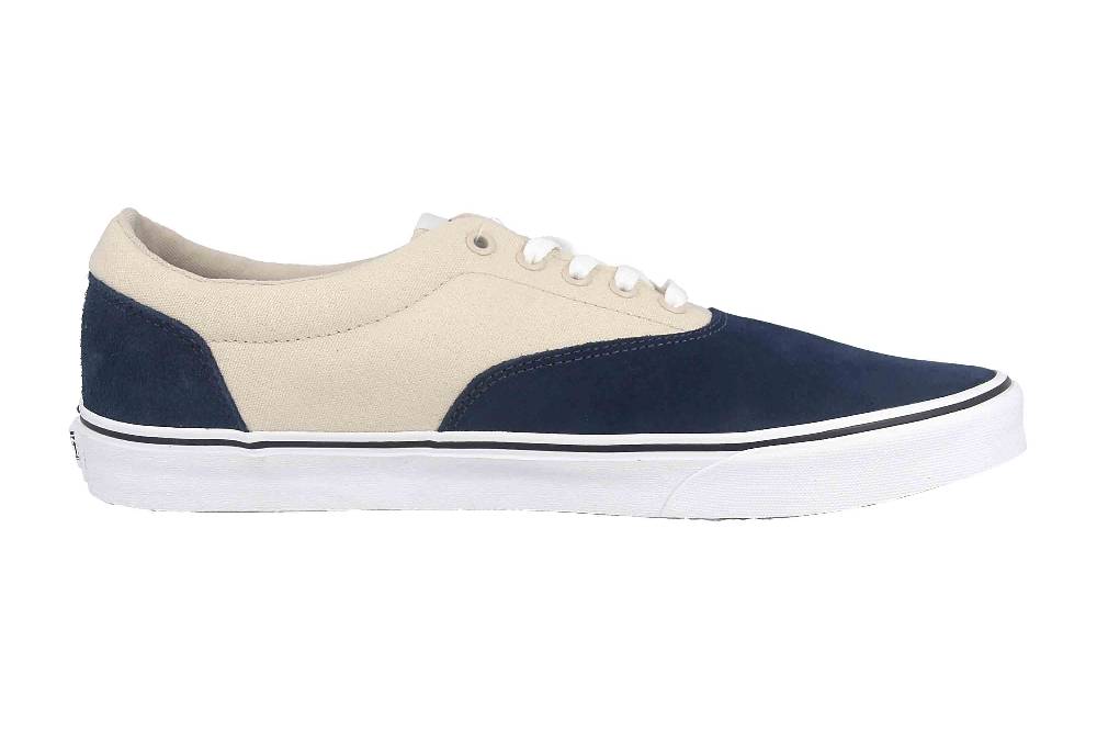 VANS MN Doheny SUEDE (RETRO SUEDE) DRS BLS/WHT Sneaker in Übergrößen Mehrfarbig VN0A3MTF80M1 große Herrenschuhe Online Outlet