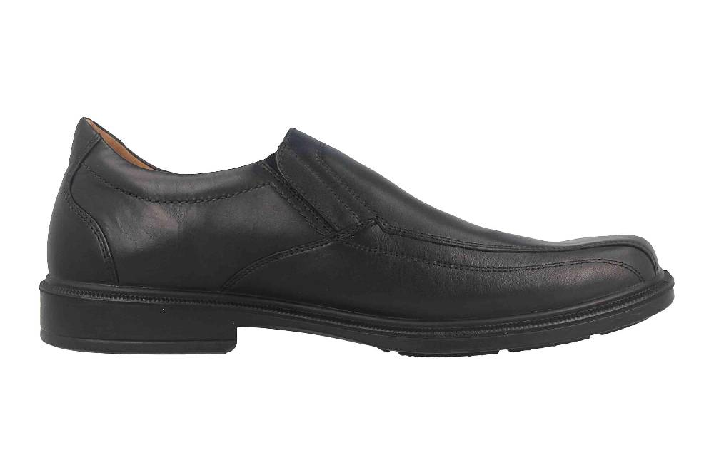 Jomos Slipper in Übergrößen Schwarz 204201 23 000 große Herrenschuhe Neuheiten