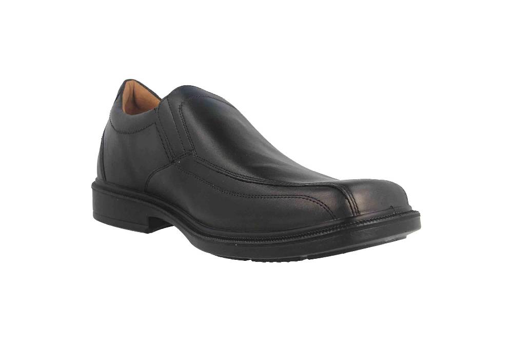 Jomos Slipper in Übergrößen Schwarz 204201 23 000 große Herrenschuhe Neuheiten