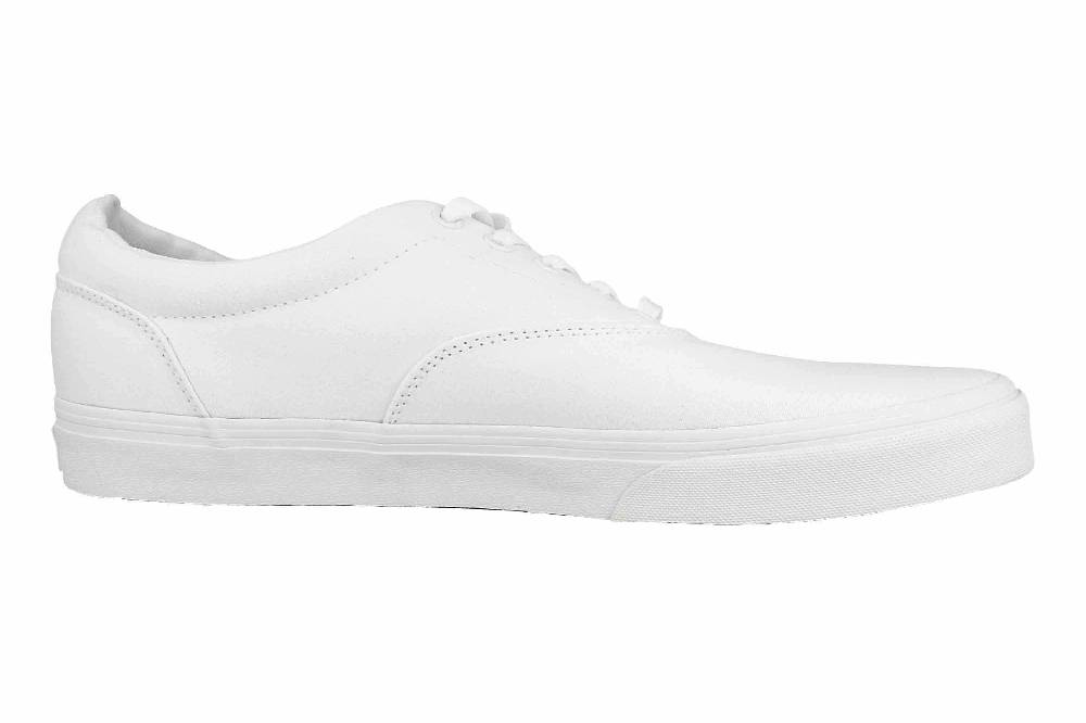 VANS MN Doheny (TRIPLE WHITE) Sneaker in Übergrößen Weiß VN0A3MTFW421 große Herrenschuhe Räumungsverkauf