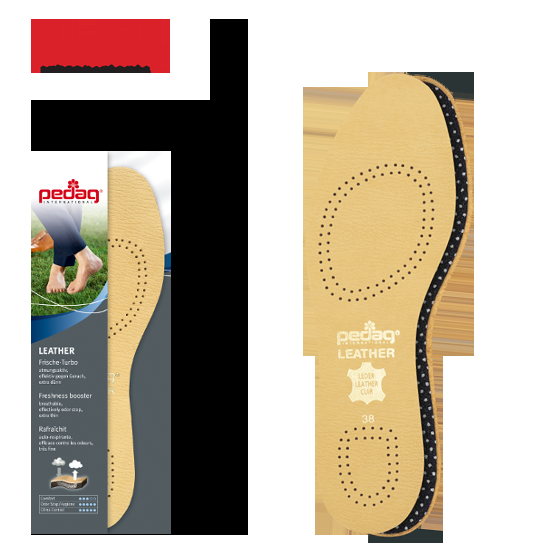 pedag - LEATHER - 110/1722 King Size Einlegesohle mit Aktivkohle Zeitbegrenzte Promotion