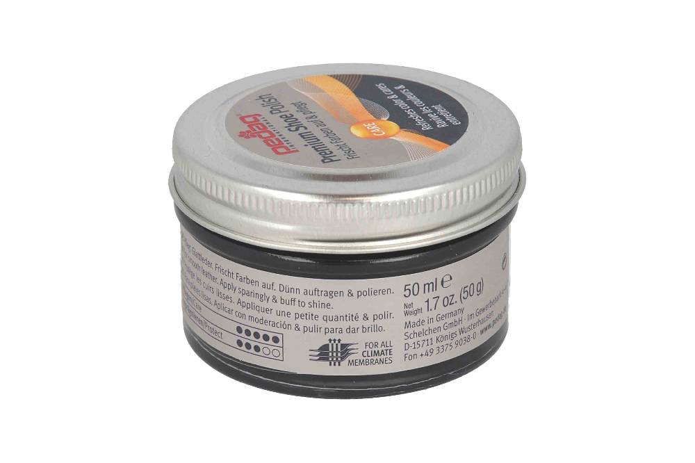 pedag - Premium Shoe Polish - 50 ml - Diverse Farben Nur noch ein Tag übrig