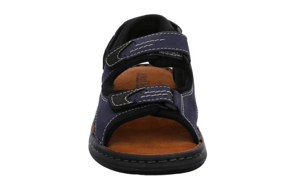 Josef Seibel Sandalen in Übergrößen Blau 10236 11 582 große Herrenschuhe Fabrikpreis