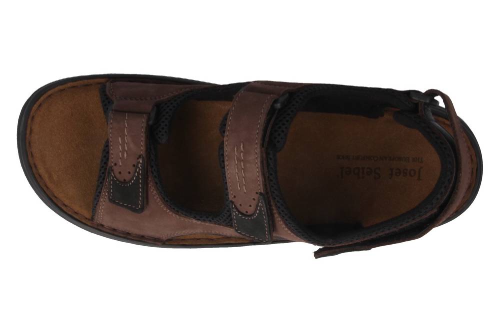 Josef Seibel Franklyn Sandalen in Übergrößen Braun 10236 11 341 große Herrenschuhe Sonderangebot