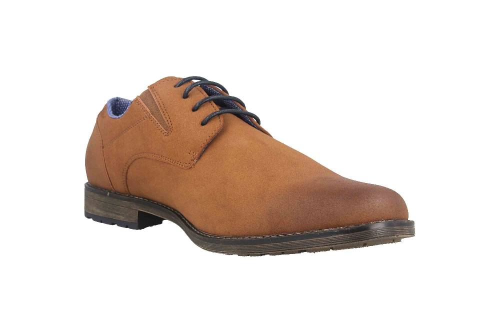 Mavins Halbschuhe in Übergrößen Beige 3HH0180302 3800 Sand PU Nubuck große Herrenschuhe Begrenztes Angebot