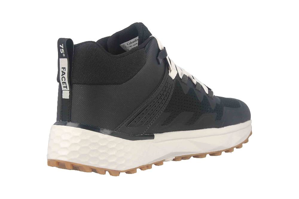 Columbia FACET™ 75 MID OUTDRY™ Trekkingschuhe in Übergrößen Schwarz BM 7615-010 große Herrenschuhe Weihnachtsangebot
