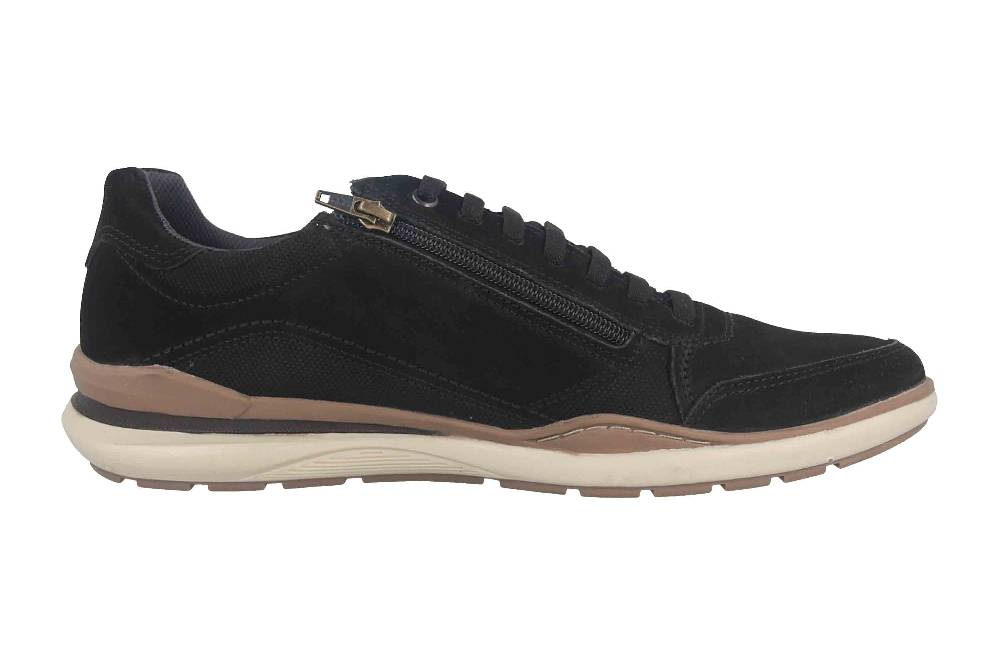 Pegada Sneaker in Übergrößen Schwarz 119106-08/519106-08 große Herrenschuhe Neuheiten