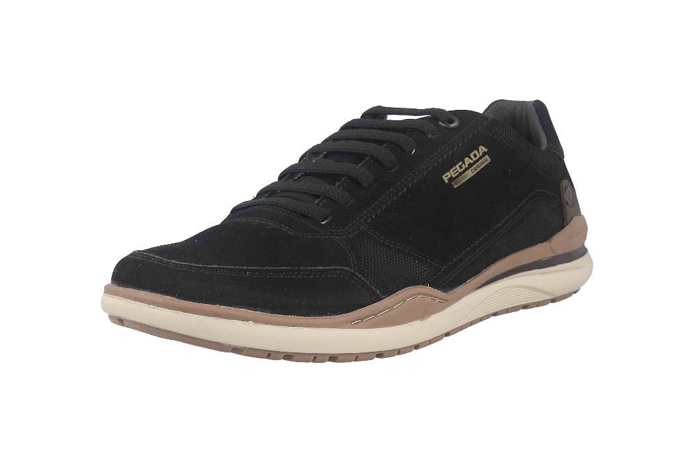 Pegada Sneaker in Übergrößen Schwarz 119106-08/519106-08 große Herrenschuhe Neuheiten