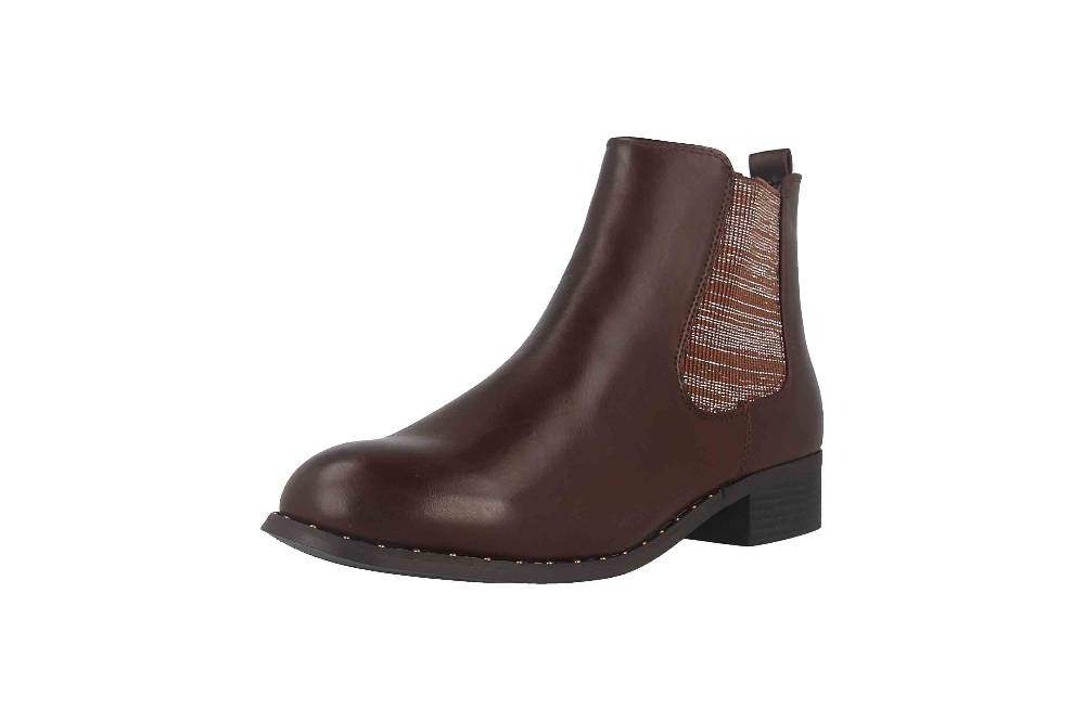 Fitters Footwear Sabine Stiefeletten in Übergrößen Braun 2239217 Brown große Damenschuhe Riesige Ersparnisse