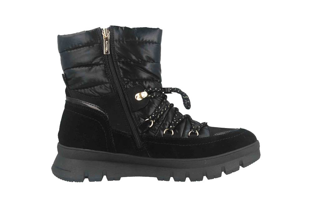 Tamaris Comfort Stiefel in Übergrößen Schwarz 8-8-56423-21 001 große Damenschuhe Tiefpreis