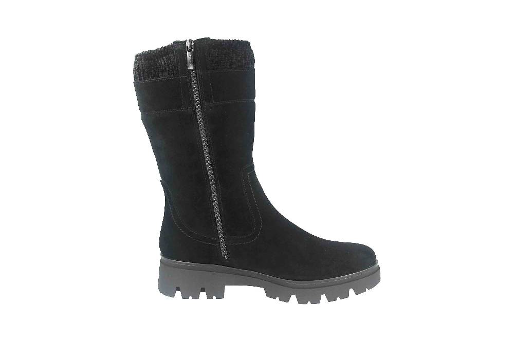 Tamaris Comfort Stiefel in Übergrößen Schwarz 8-8-56419-21 001 große Damenschuhe Kostenlose Rückgabe
