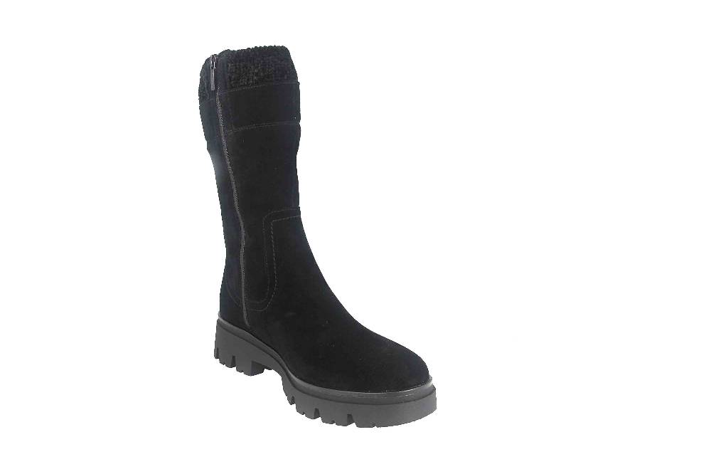 Tamaris Comfort Stiefel in Übergrößen Schwarz 8-8-56419-21 001 große Damenschuhe Kostenlose Rückgabe