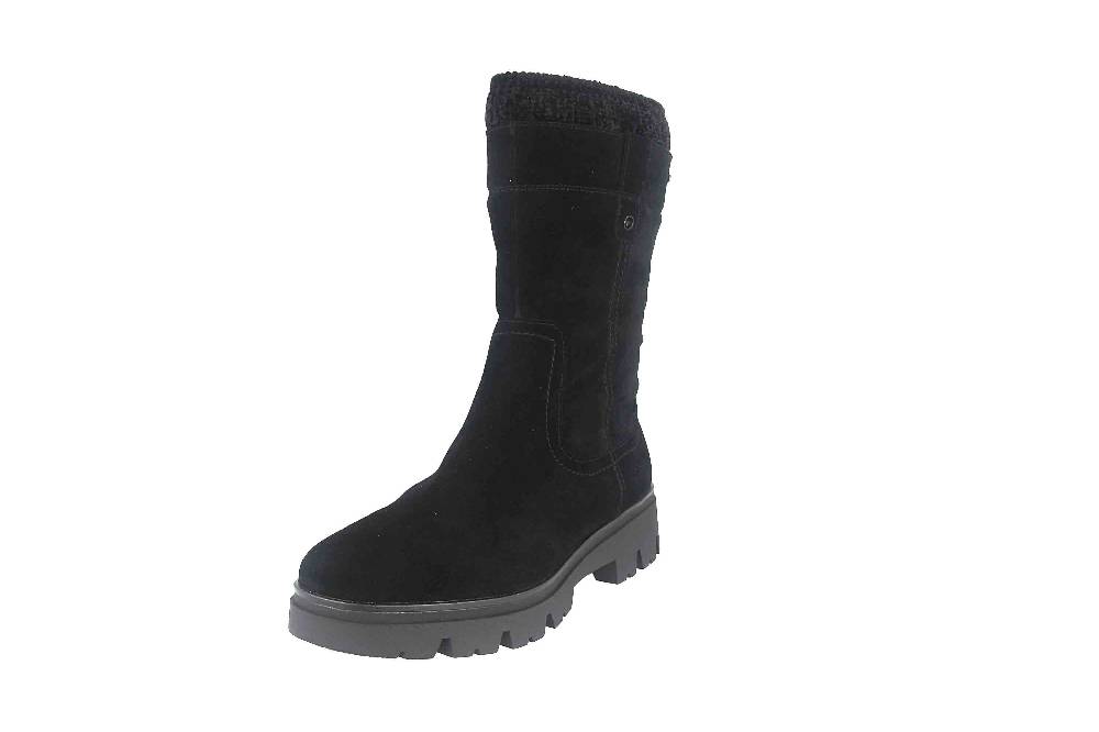 Tamaris Comfort Stiefel in Übergrößen Schwarz 8-8-56419-21 001 große Damenschuhe Kostenlose Rückgabe
