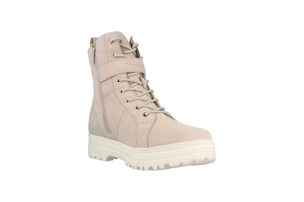 Tamaris Comfort Stiefel in Übergrößen Elfenbein 8-8-56220-21 411 große Damenschuhe Neueste Stile