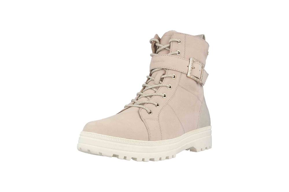 Tamaris Comfort Stiefel in Übergrößen Elfenbein 8-8-56220-21 411 große Damenschuhe Neueste Stile