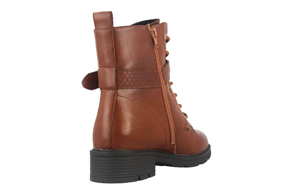 Fitters Footwear Stiefeletten in Übergrößen Braun 2237231 Amalia Brandy große Damenschuhe Bis zu 55% Rabatt