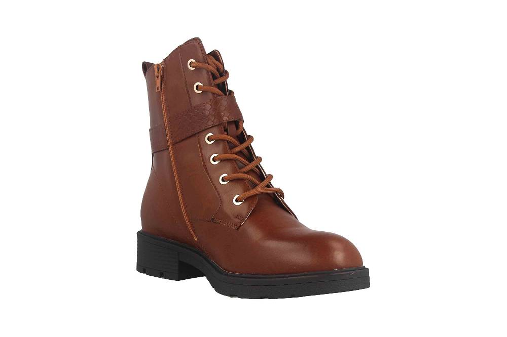 Fitters Footwear Stiefeletten in Übergrößen Braun 2237231 Amalia Brandy große Damenschuhe Bis zu 55% Rabatt