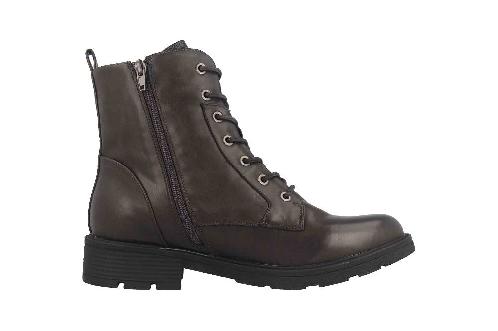 Fitters Footwear Stiefeletten in Übergrößen Grau 2237233 Perunscha grey große Damenschuhe Riesige Rabatte