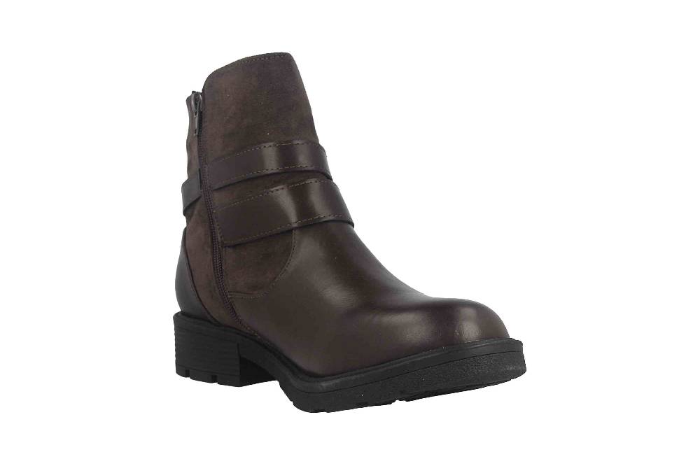 Fitters Footwear Stiefeletten in Übergrößen Grau 2237218 Laia Grey große Damenschuhe Fabrikladen