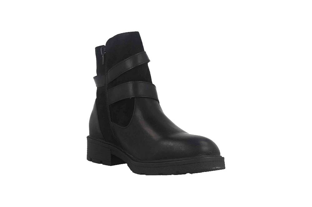 Fitters Footwear Stiefeletten in Übergrößen Schwarz 2237218 Laia Black große Damenschuhe Begrenzt auf 3 Tage
