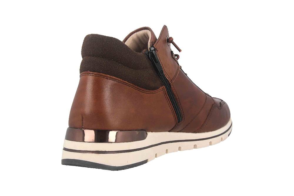 Remonte Sneaker in Übergrößen Braun R6771-22 große Damenschuhe Black Friday Preise