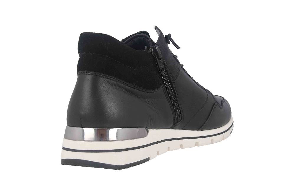 Remonte Sneaker in Übergrößen Schwarz R6771-01 große Damenschuhe Im Verkauf