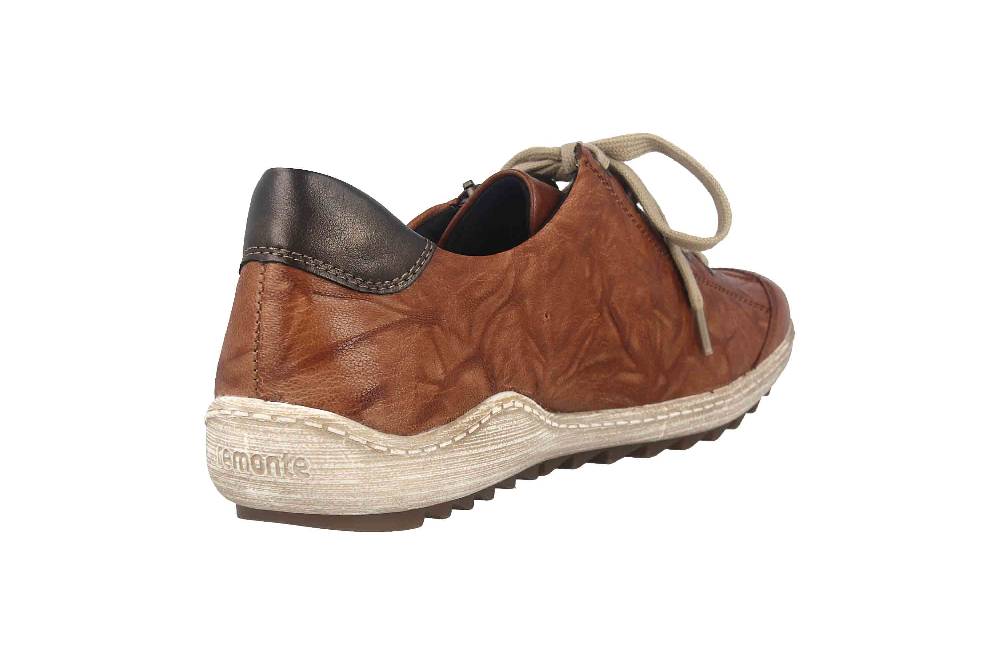 Remonte Halbschuhe in Übergrößen Braun R1402-22 große Damenschuhe 50% Rabatt für begrenzte Zeit