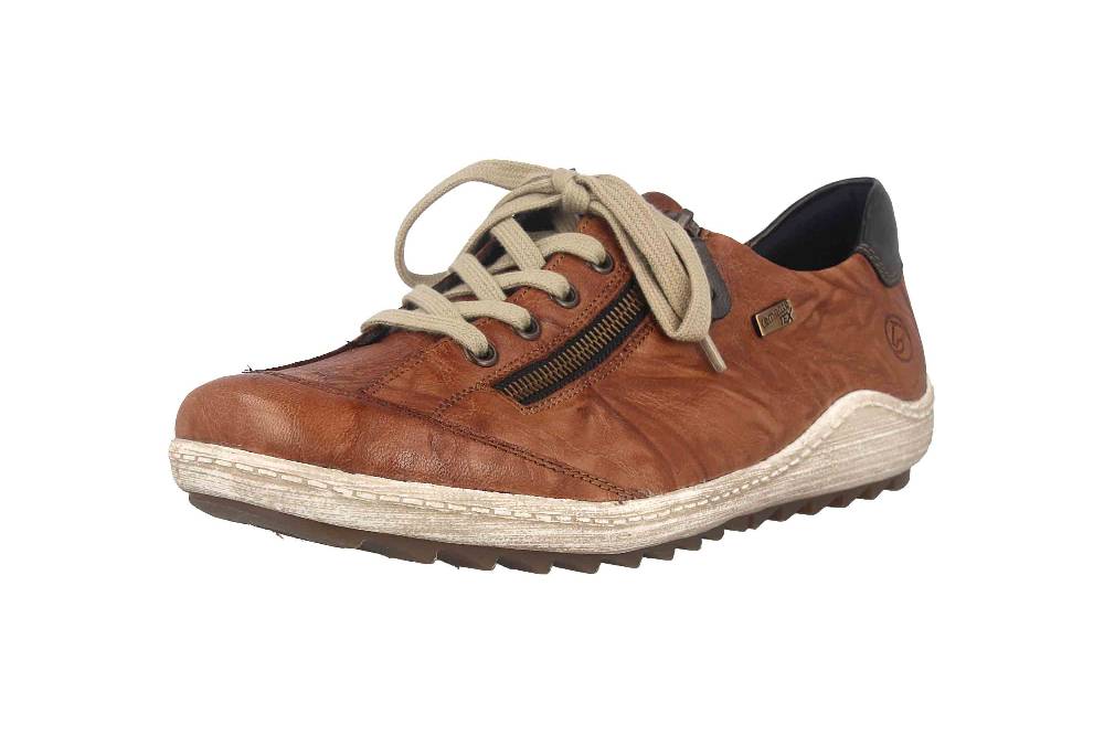 Remonte Halbschuhe in Übergrößen Braun R1402-22 große Damenschuhe 50% Rabatt für begrenzte Zeit