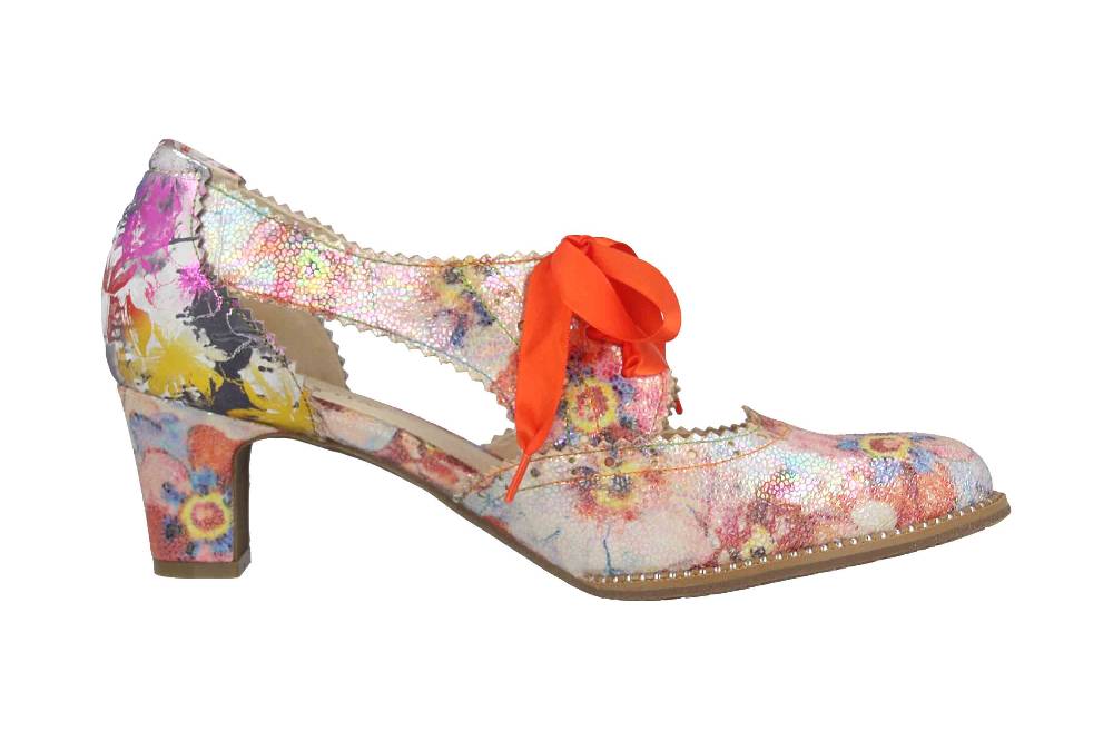 Laura Vita Pumps in Übergrößen Mehrfarbig ELCODIEO 0422 Corail große Damenschuhe Auslauf