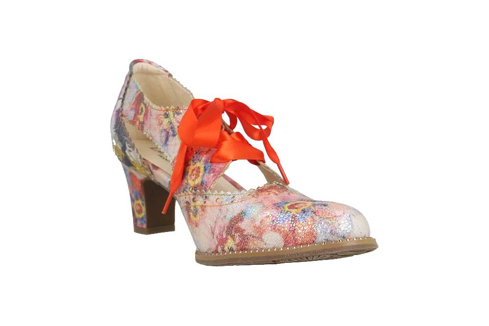 Laura Vita Pumps in Übergrößen Mehrfarbig ELCODIEO 0422 Corail große Damenschuhe Auslauf