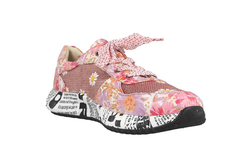Laura Vita Sneaker in Übergrößen Mehrfarbig BURTON 05 Fraise große Damenschuhe Meist gekauft