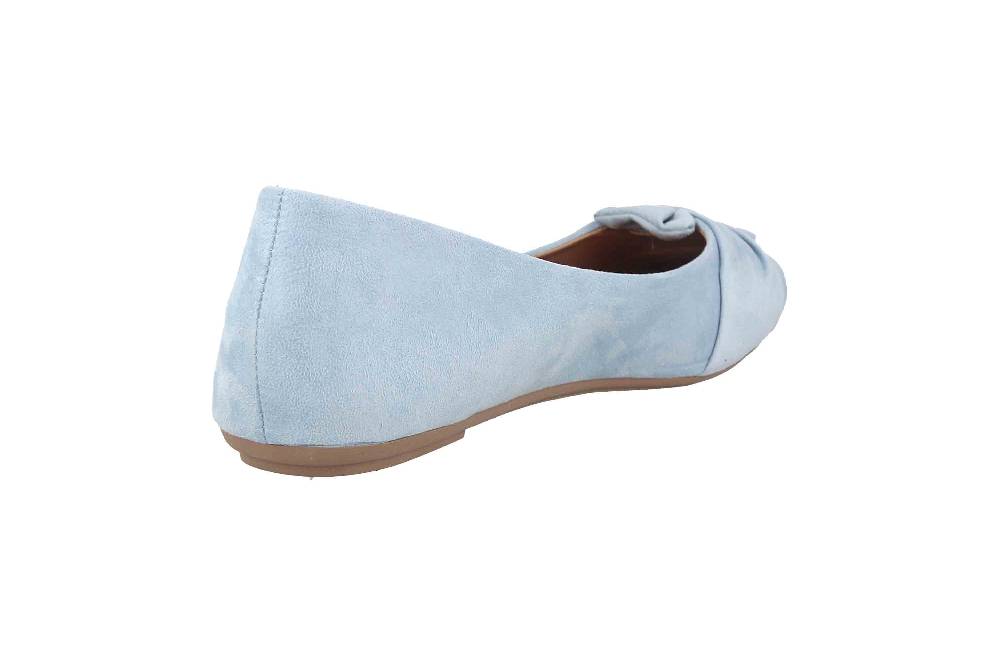 Fitters Footwear Maike Ballerinas in Übergrößen Blau 2.589641 Blue große Damenschuhe Versandkostenfrei