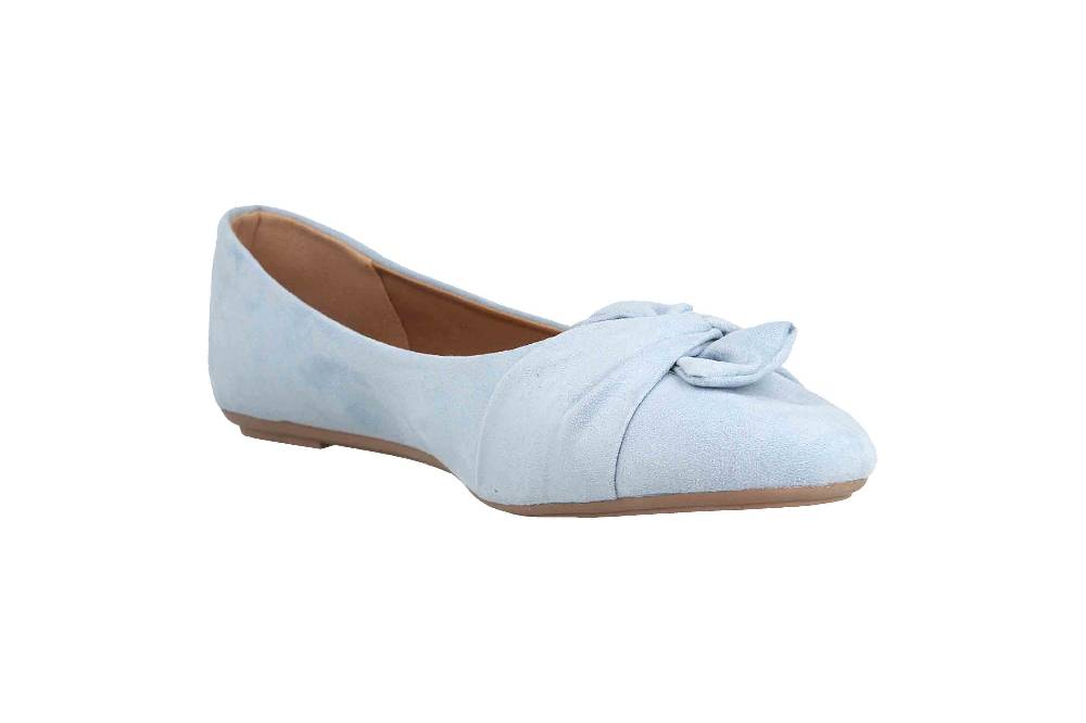 Fitters Footwear Maike Ballerinas in Übergrößen Blau 2.589641 Blue große Damenschuhe Versandkostenfrei