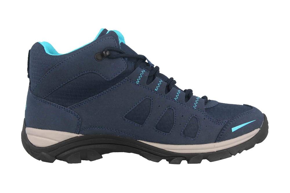 Brütting Mount Frakes High Trekkingschuhe in Übergrößen Blau 221260 große Damenschuhe Flash Sale